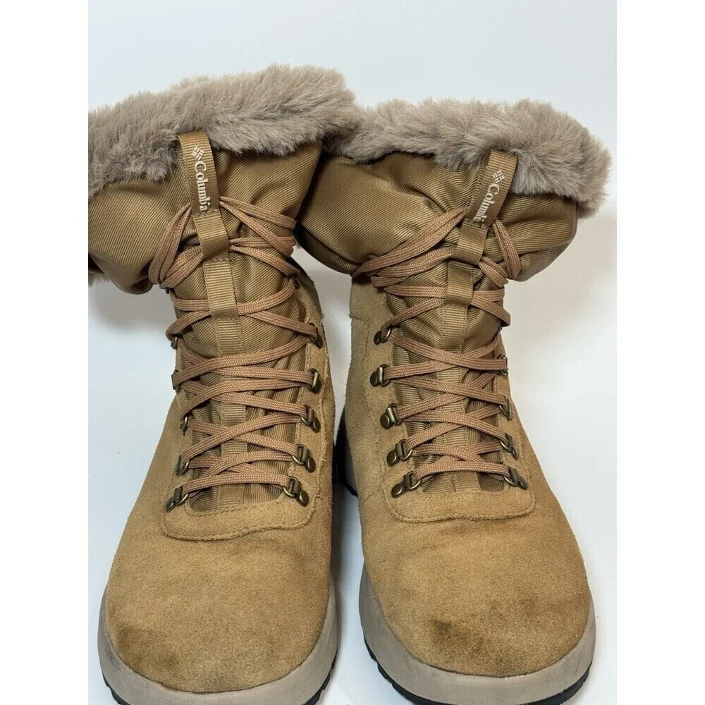 Columbia Slopeside Village Omni-Heat Waterproof Insulated WinterBoots Womens 7.5